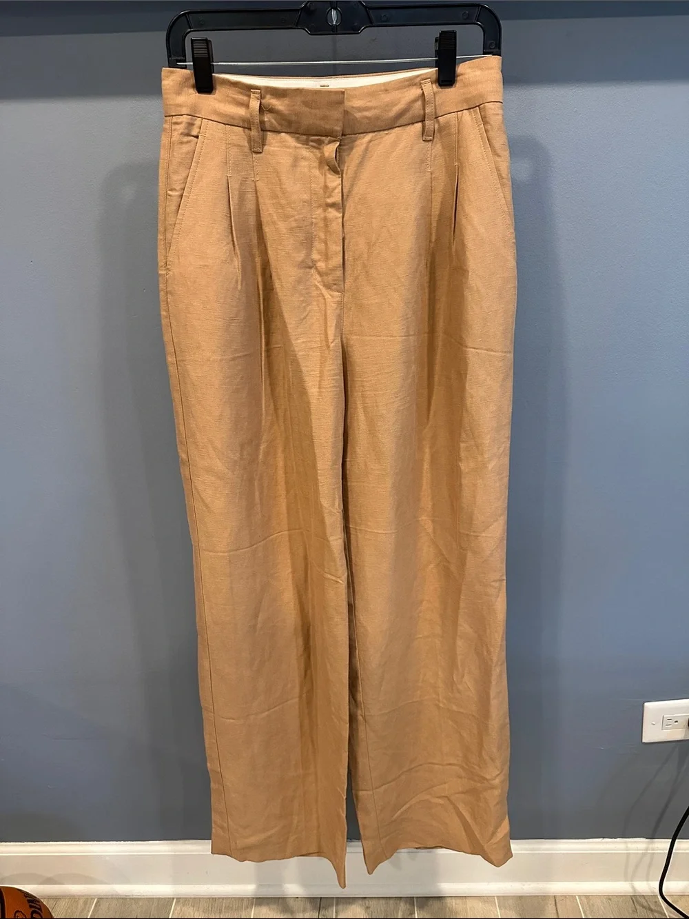 Aritzia Wilfred The Effortless Pant Linen regular length